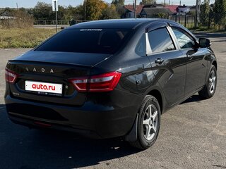 2016 Lada (ВАЗ) Vesta I, чёрный, 630000 рублей, вид 2