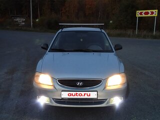 2006 Hyundai Accent ТагАЗ II, серебристый, 240000 рублей, вид 2