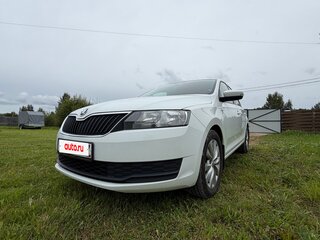 2019 Skoda Rapid I Рестайлинг, белый, 1070000 рублей, вид 4