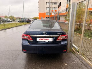 2012 Toyota Corolla X (E140, E150) Рестайлинг, синий, 960000 рублей, вид 2