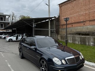 2003 Mercedes-Benz E-Класс 500 III (W211, S211), чёрный, 1200000 рублей, вид 1