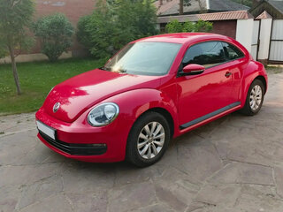 2014 Volkswagen Beetle II (A5), красный, 1500000 рублей, вид 1