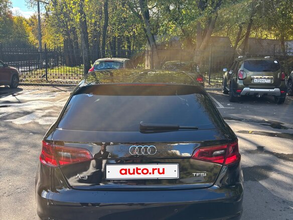 2015 Audi A3 III (8V), чёрный, 1690000 рублей - вид 3
