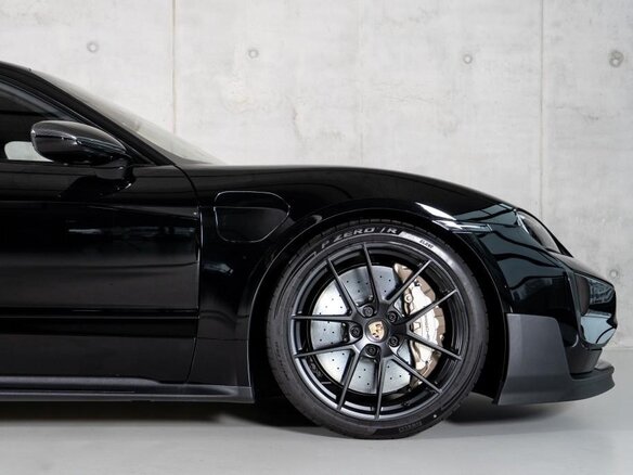 2026 Porsche Taycan Turbo GT I Рестайлинг, чёрный - вид 14