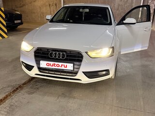 2013 Audi A4 IV (B8) Рестайлинг, белый, 1280000 рублей, вид 1