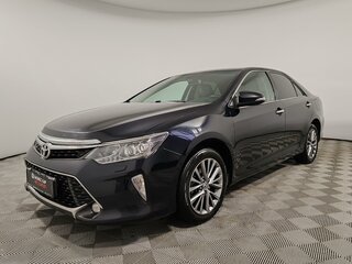 2017 Toyota Camry VII (XV50) Рестайлинг 2, чёрный, 2189000 рублей, вид 1