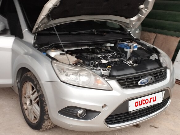 2008 Ford Focus II Рестайлинг, серебристый, 550000 рублей - вид 4