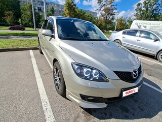 2008 Mazda 3 I (BK) Рестайлинг, золотистый, 700000 рублей, вид 2