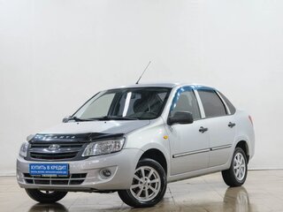 2013 Lada (ВАЗ) Granta I, серебристый, 509000 рублей, вид 3