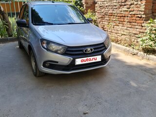 2018 Lada (ВАЗ) Granta I Рестайлинг, серебристый, 400000 рублей, вид 3