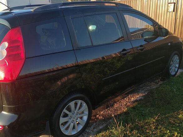 2007 Mazda 5 I (CR), чёрный, 660000 рублей - вид 1