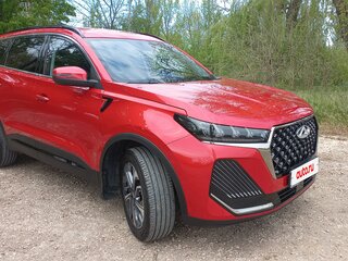 2024 Chery Tiggo 7 Pro Max I Рестайлинг, красный, 1850000 рублей, вид 2