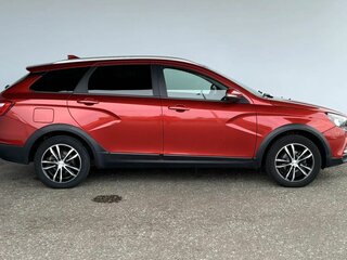 2019 Lada (ВАЗ) Vesta SW I, красный, 965000 рублей, вид 4
