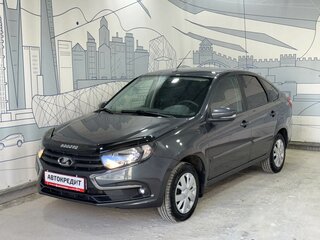 2020 Lada (ВАЗ) Granta I Рестайлинг, серый, 740000 рублей, вид 1