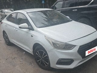 2019 Hyundai Solaris II, белый, 580000 рублей, вид 2