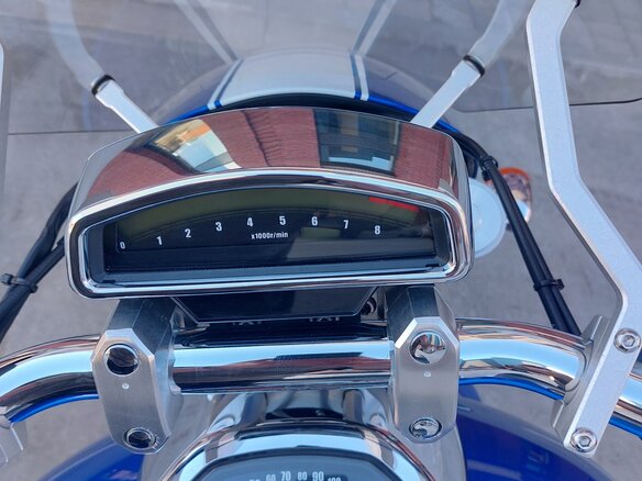 2007 Suzuki Boulevard M109R, синий, 1100000 рублей - вид 7