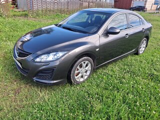 2010 Mazda 6 II (GH) Рестайлинг, серый, 650000 рублей, вид 1
