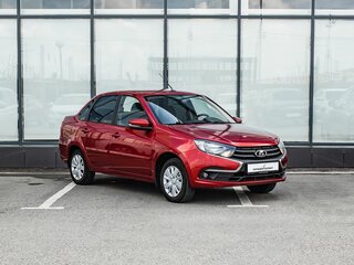 2021 Lada (ВАЗ) Granta I Рестайлинг, красный, 540000 рублей, вид 5