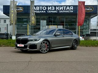 2019 BMW 7 серии 750d xDrive VI (G11/G12) Рестайлинг, серый, 6000000 рублей, вид 2