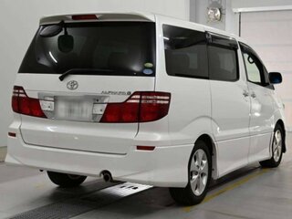 2008 Toyota Alphard I Рестайлинг, белый, 1900000 рублей, вид 2