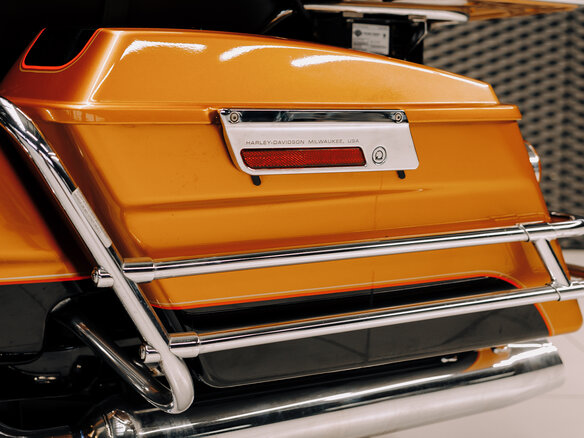 2008 Harley-Davidson Electra Glide, оранжевый - вид 23