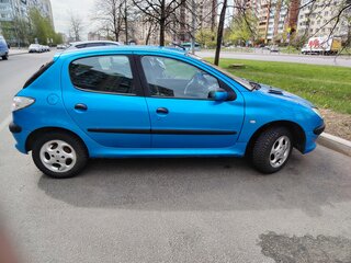 2001 Peugeot 206, синий, 256000 рублей, вид 2
