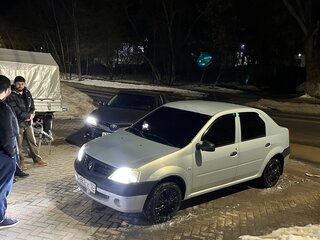 2008 Renault Logan I, серый, 300000 рублей, вид 2