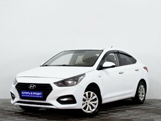 2019 Hyundai Solaris II, белый, 949000 рублей, вид 3