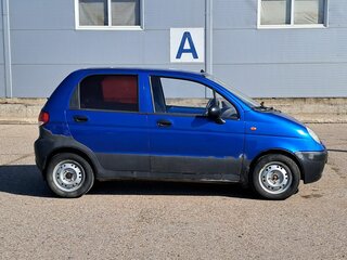 2012 Daewoo Matiz I Рестайлинг, синий, 115000 рублей, вид 4