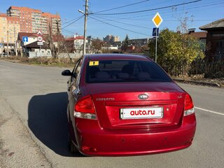 2008 Kia Cerato I Рестайлинг, красный, 550000 рублей, вид 3