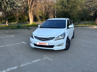 2016 Hyundai Solaris I Рестайлинг, белый, 899999 рублей, вид 2