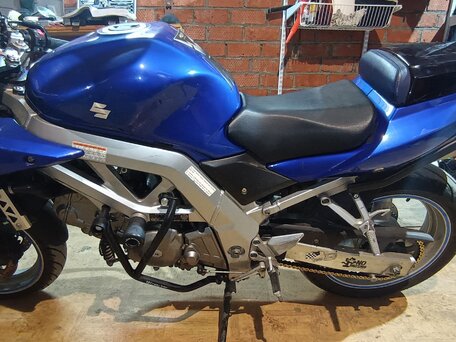 2005 Suzuki SV 650, синий, 385000 рублей, вид 4