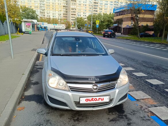 2007 Opel Astra H Рестайлинг, серебристый