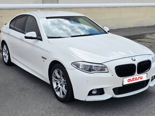 2014 BMW 5 серии 528i xDrive VI (F10/F11/F07) Рестайлинг, белый, 2850000 рублей, вид 3