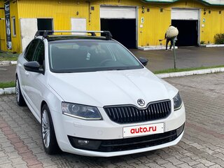 2015 Skoda Octavia III (A7), белый, 1430000 рублей, вид 3
