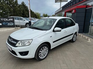 2017 Lada (ВАЗ) Granta I, белый, 529900 рублей, вид 4