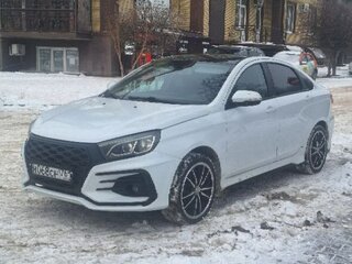 2016 Lada (ВАЗ) Vesta I, белый, 800000 рублей, вид 1