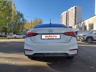 2019 Hyundai Solaris II, белый, 625000 рублей, вид 5