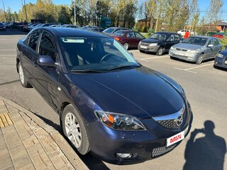 2008 Mazda 3 4-speed I (BK) Рестайлинг, синий, 630000 рублей, вид 3