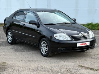 2006 Toyota Corolla IX (E120, E130) Рестайлинг, чёрный, 585000 рублей, вид 2