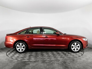 2013 Audi A6 IV (C7), красный, 1264000 рублей, вид 4