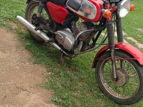 1998 Jawa 350/360, красный, 35000 рублей, вид 2