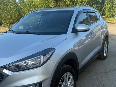 2020 Hyundai Tucson III Рестайлинг, серебристый, 2100000 рублей, вид 2
