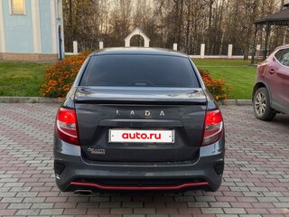 2024 Lada (ВАЗ) Granta Sportline I Рестайлинг, серый, 900000 рублей, вид 4