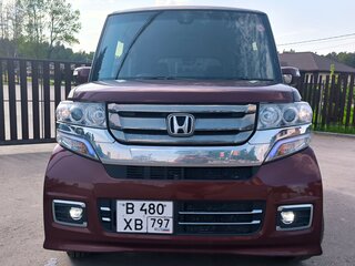 2016 Honda N-BOX I Рестайлинг, пурпурный, 980000 рублей, вид 2