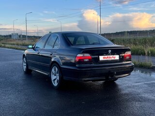 2002 BMW 5 серии 525i IV (E39) Рестайлинг, чёрный, 600000 рублей, вид 5