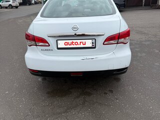 2014 Nissan Almera III (G15), белый, 350000 рублей, вид 3