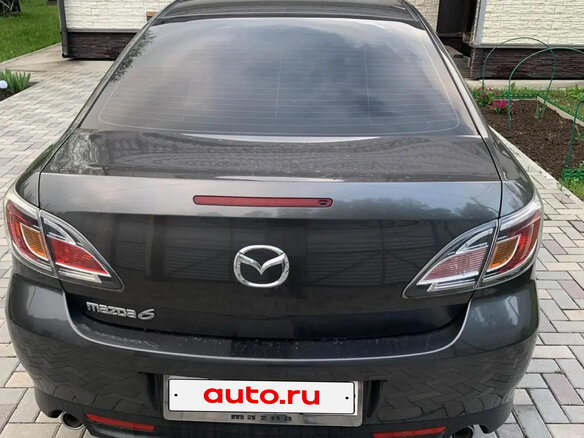 2011 Mazda 6 II (GH) Рестайлинг, серый, 1700000 рублей - вид 3