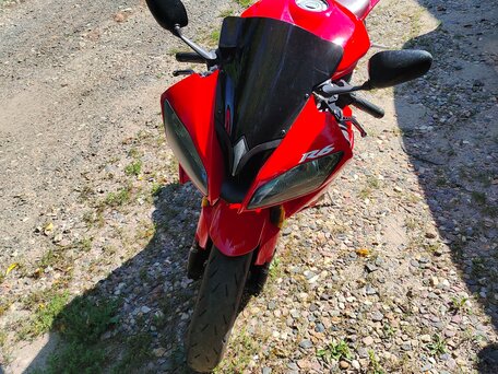 2008 Yamaha YZF-R6, красный, 496000 рублей, вид 5