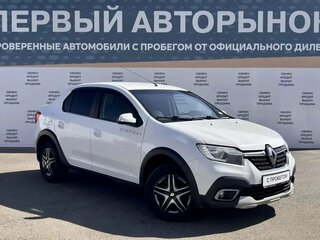 2020 Renault Logan Stepway II Рестайлинг, белый, 777000 рублей, вид 3